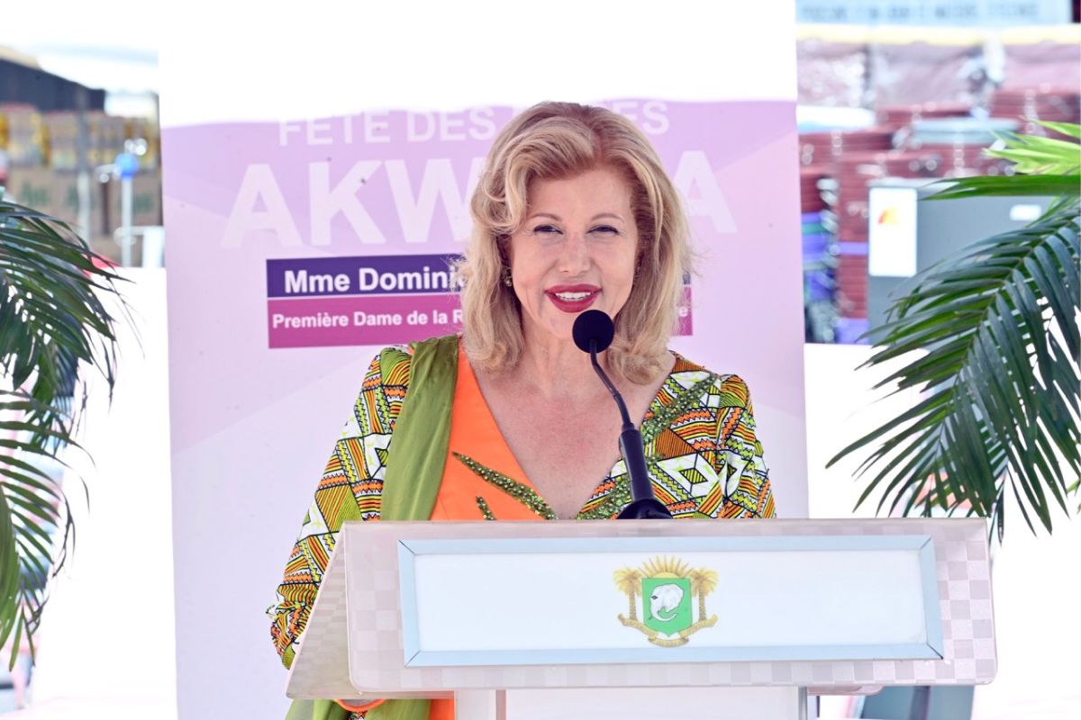 La première Dame ivoirienne, Dominique Ouattara