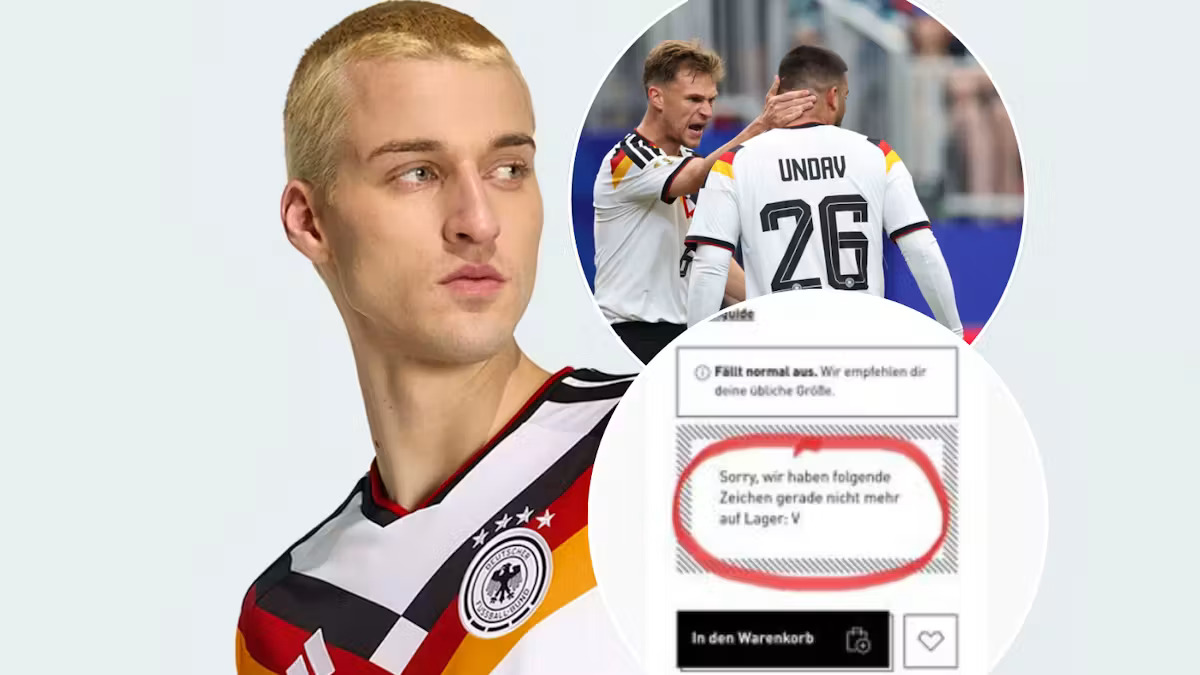 Insolite : en plein Mondial l'équipementier Adidas annonce la rupture de stock de la "lettre V"