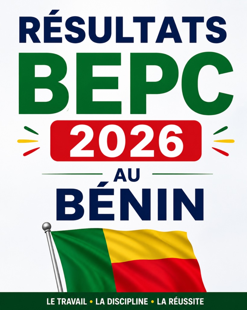 Bénin : voici comment consulter les résultats du BEPC 2026