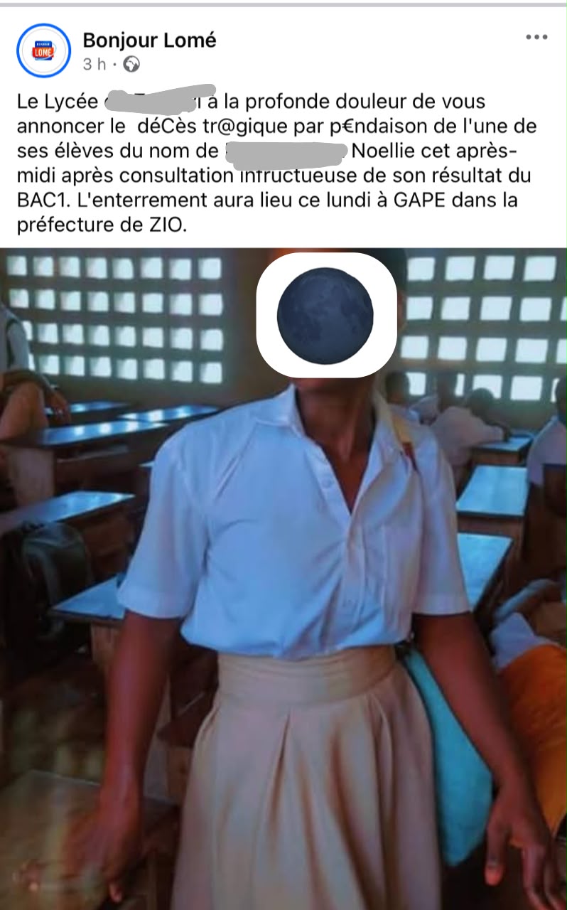 Togo Bac 1 Résultats 2026