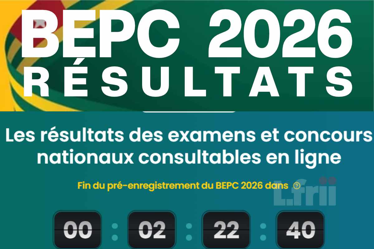 Togo Résultats du BEPC 2026 c'est officiel, vous pouvez dès maintenant les consulter en vous enregistrant