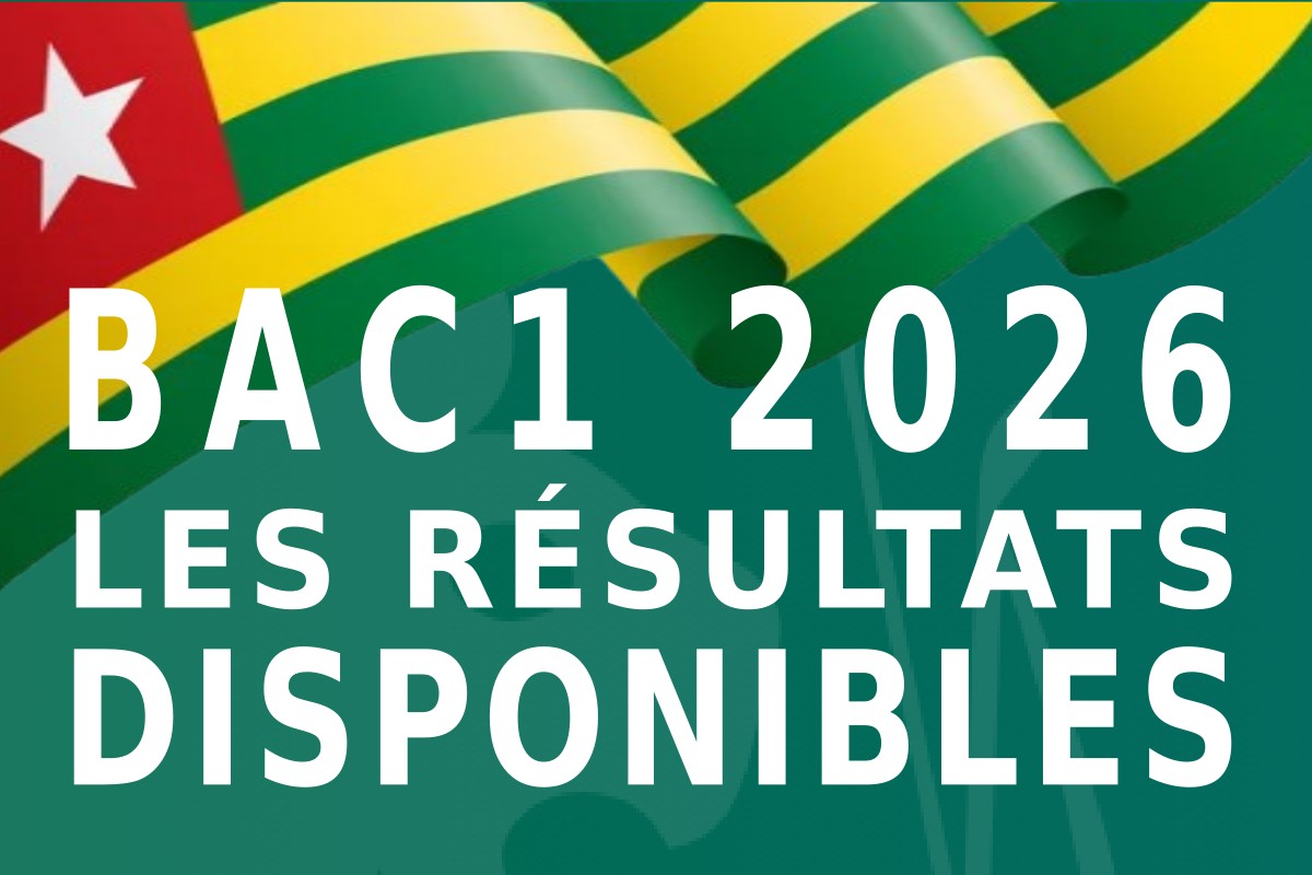 togo résultats du Bac 1 2026