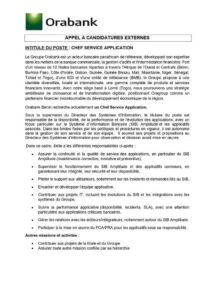 Orabank recrute pour plusieurs postes, candidatez maintenant (12 juin 2026)