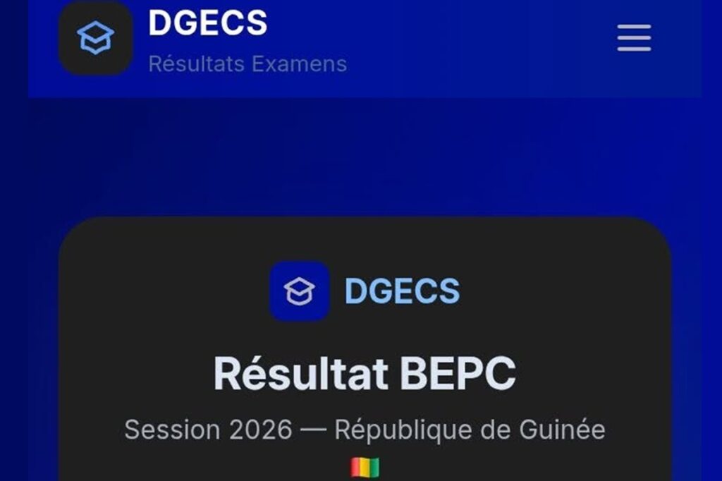 Guinée : BEPC 2026 les résultats enfin disponibles, consultez-les gratuitement ici