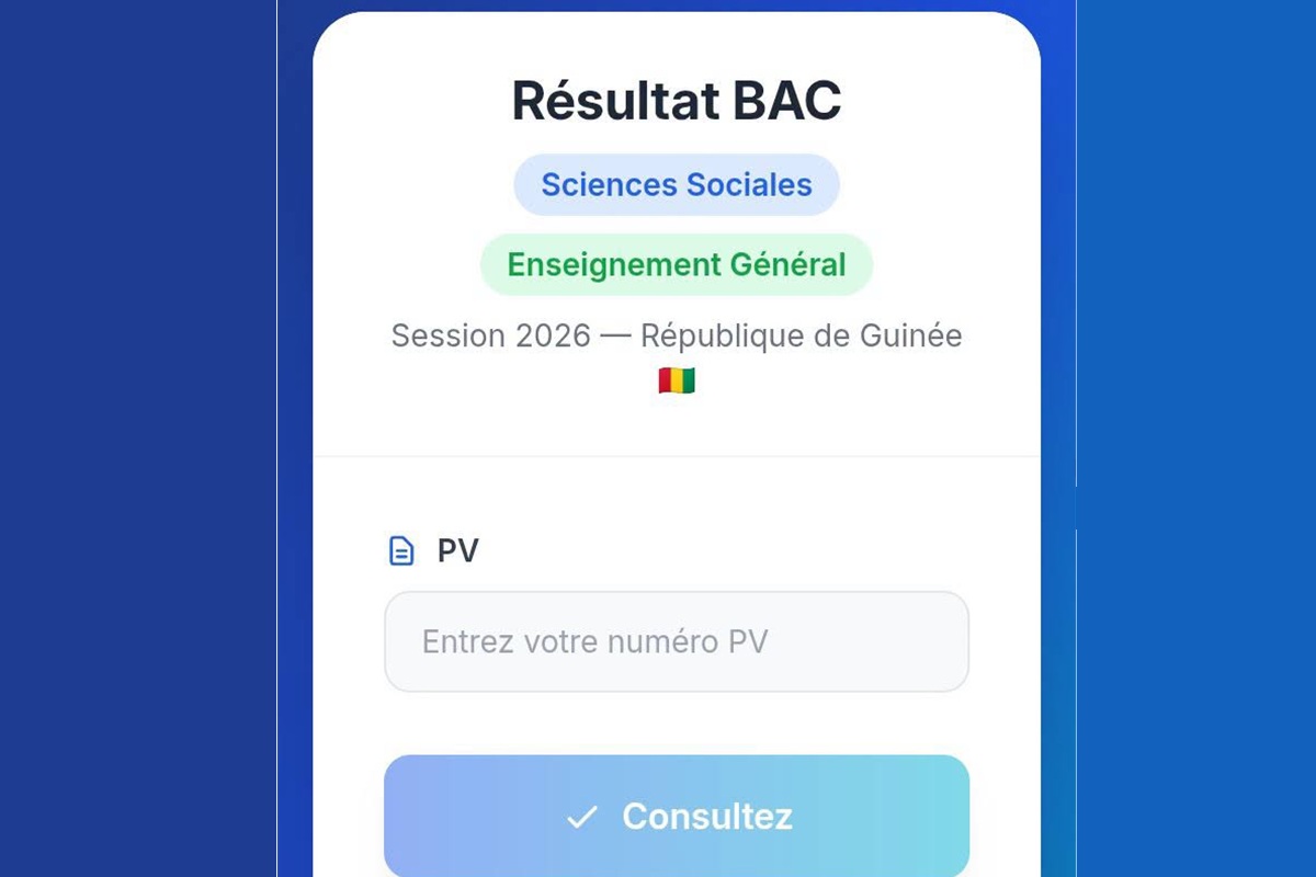 Guinée les résultats du BAC 2026 enfin disponibles, consultez-les gratuitement ici