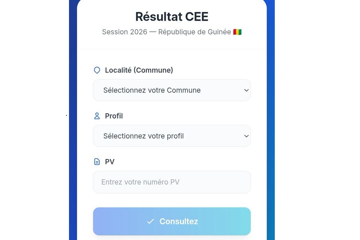 Guinée les résultats du CEE 2026 enfin disponibles, consultez-les ici