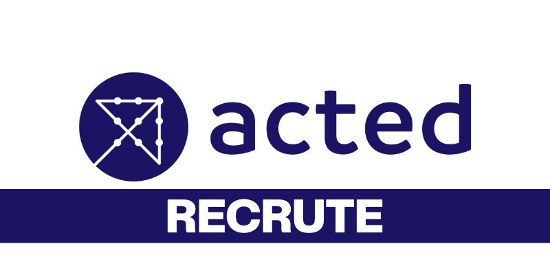 L'ONG française ACTED recrute - 22 juillet 2026