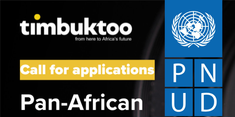PNUD : Appel à candidature pour le programme Timbuktoo Launchpad