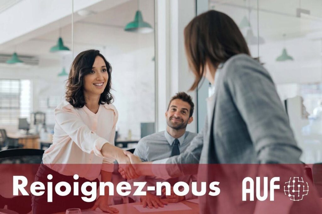 Recrutement à l'AUF, l'Agence Universitaire de la Francophonie (08 juillet 2026)