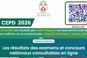 Togo c’est officiel, les résultats du CEPD 2026 sont disponibles ; vous pouvez les consulter en vous enregistrant d’avance