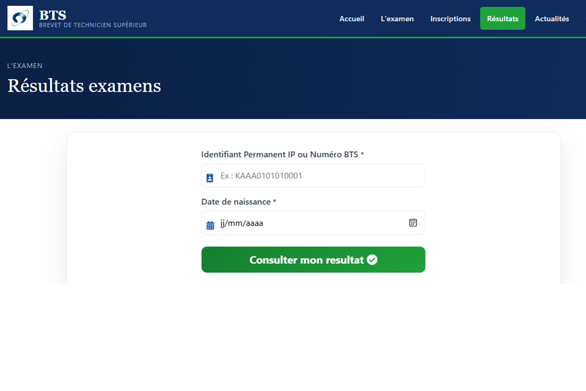Côte d'Ivoire : les résultats du BTS 2026 enfin disponibles ; consultez-les ici
