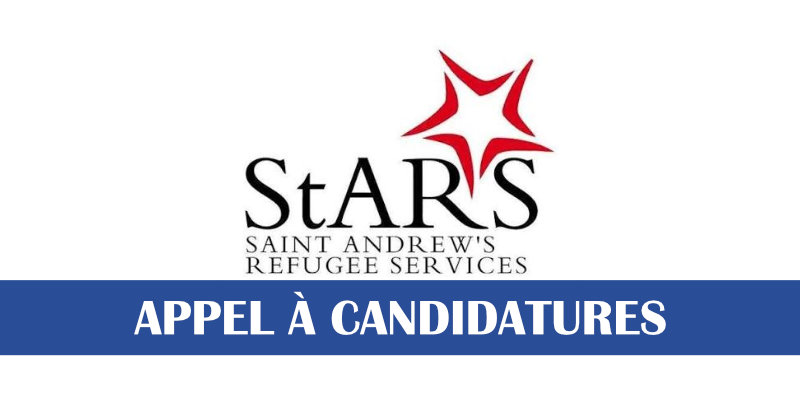 Poste vacant à StARS (Saint Andrew’s Refugee Services) 19 août 2026