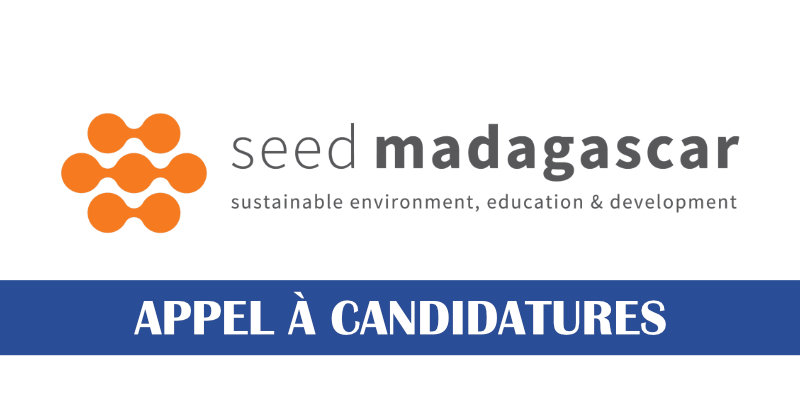 Recrutement à l'ONG Seed Madagascar - 21 août 2026
