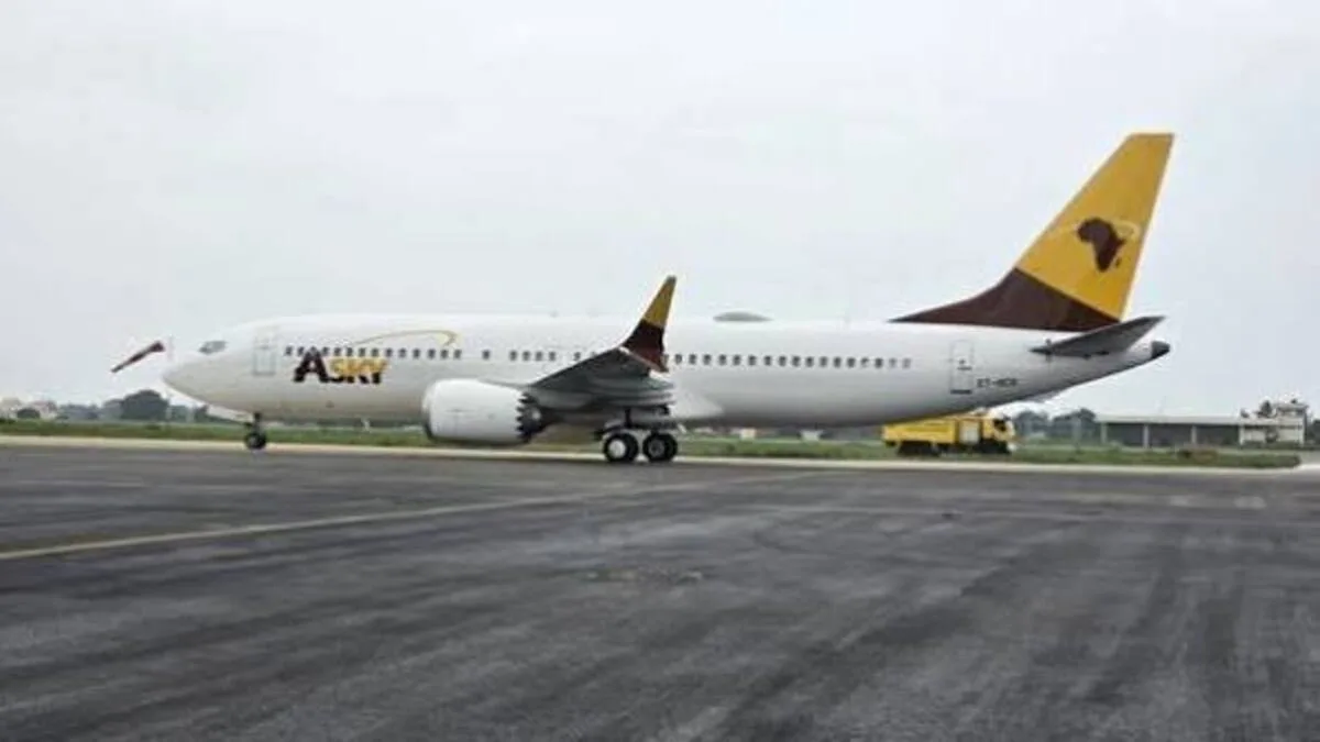 ASKY remet en service un Boeing 737 après plusieurs mois de réparations