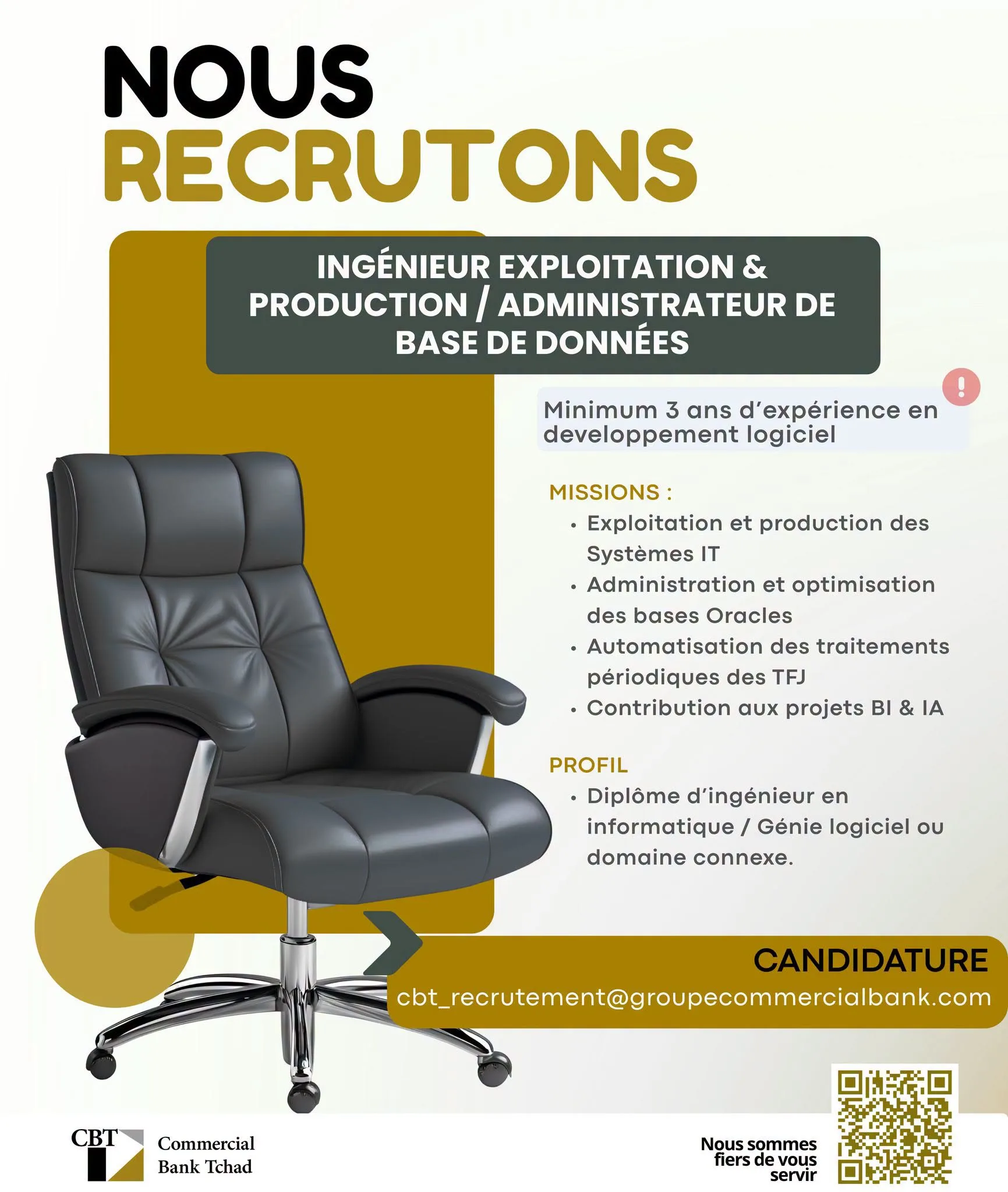 Commercial Bank recrute 09 septembre 2026