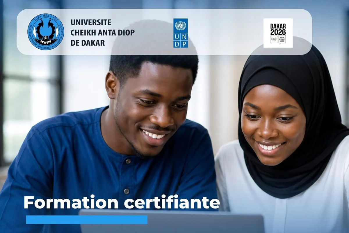 Formation certifiante en cybersécurité de l'UCAD, du PNUD et de la JOJ Dakar 2026