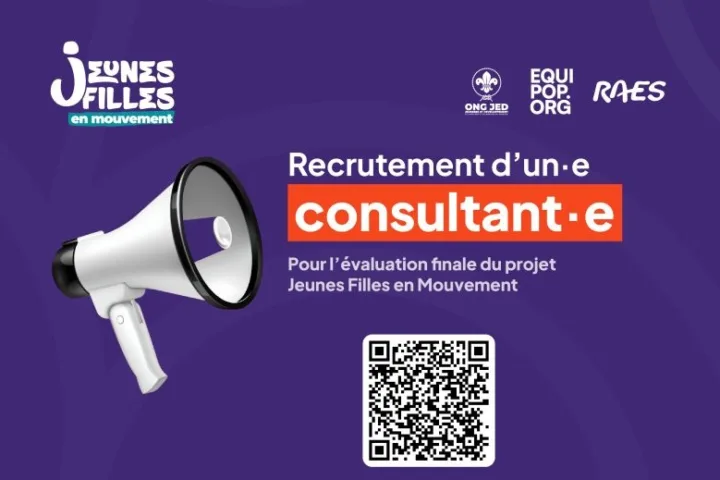 L'ONG Jeunesse et Développement recrute un.e consultant.e - 16 septembre 2026