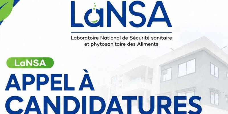 Le Laboratoire national de sécurité sanitaire et phytosanitaire des aliments (LaNSA) recrute - 2 septembre 2026