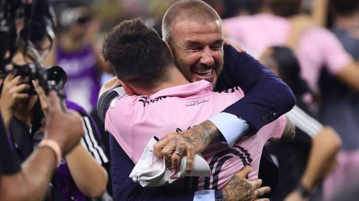 L’émouvant message de David Beckham à Lionel Messi