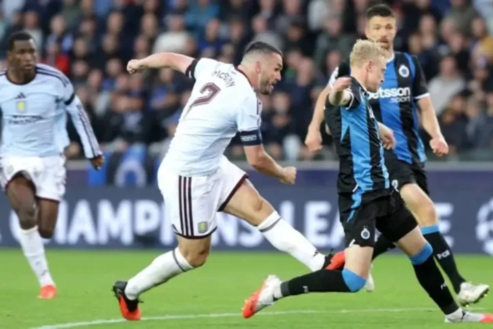Ligue des champions : entrée reussie de l'Aston Villa contre Club Bruges