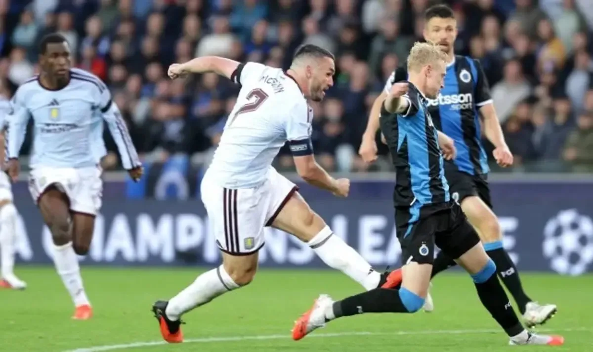 Ligue des champions : entrée reussie de l'Aston Villa contre Club Bruges