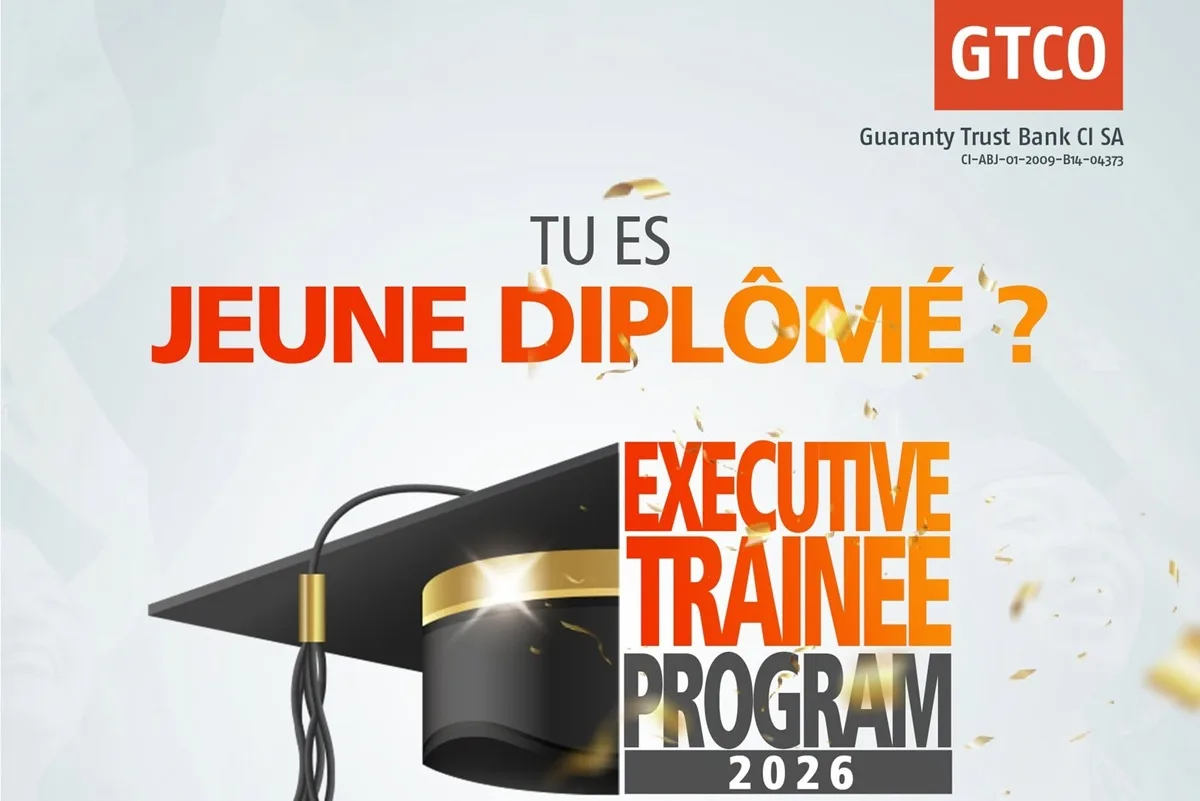 Programme de recrutement Executive Trainee 2026 de Guaranty Trust Bank