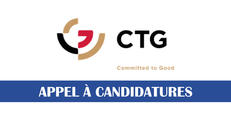 Recrutement massif à l'ONG CTG (Committed To Good) - 3 septembre 2026