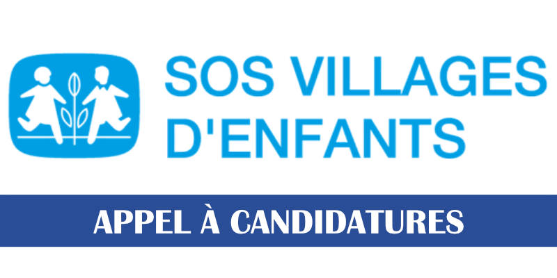 SOS Villages d'Enfants recrute des consultants - 1er septembre 2026