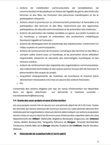 Appel à candidatures : Educo Bénin lance un avis à manifestation d’intérêt-17 septembre 2026