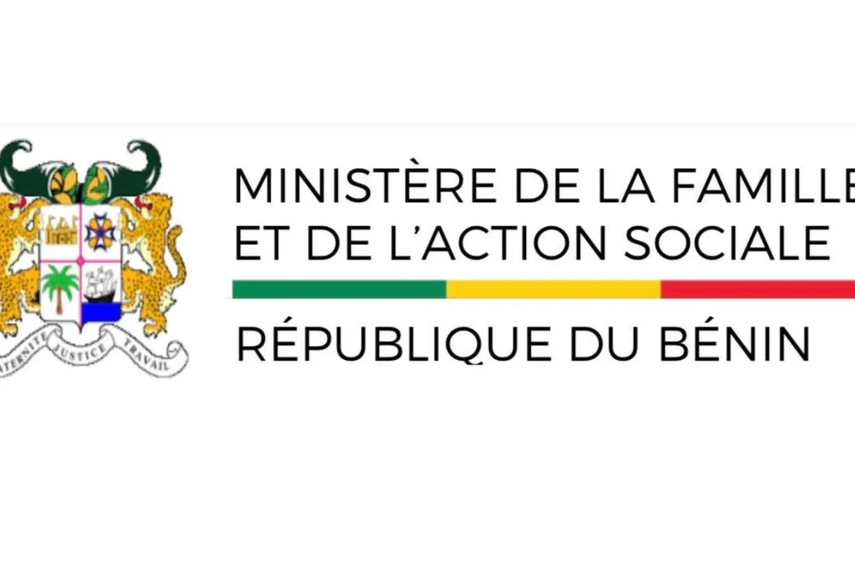 Logo du Ministère de la Famille et de l’Action sociale du Bénin
