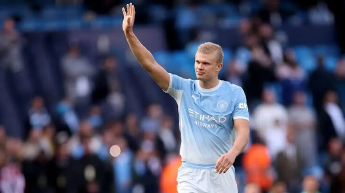 Erling Haaland : inarrêtable, le Norvégien bat un record à Manchester City