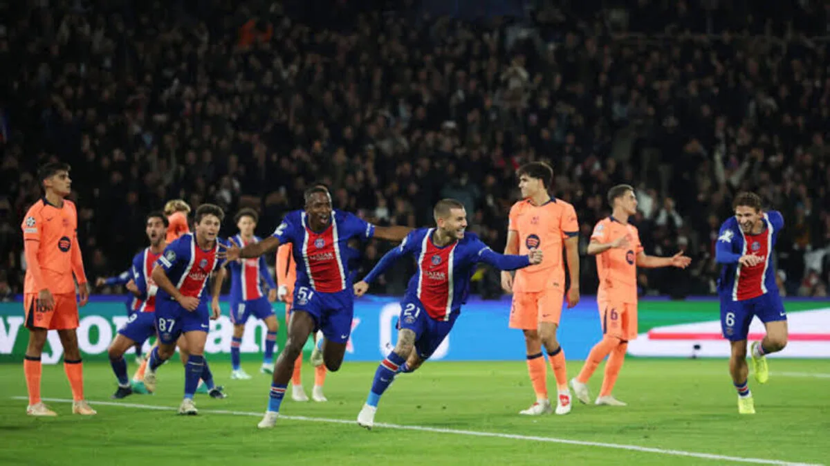 Impuissant, le Barça encaisse sa première défaite de la saison face au PSG