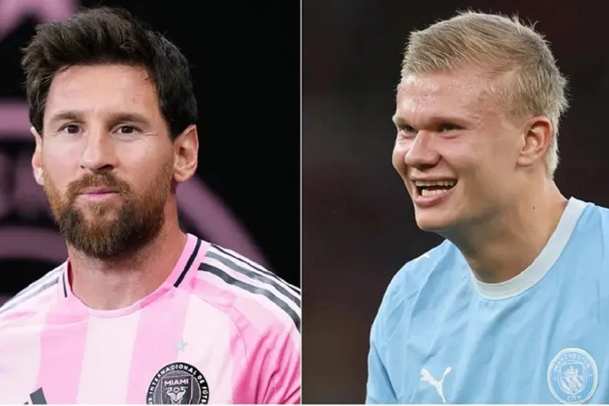 Haaland Messi Ligue des champions