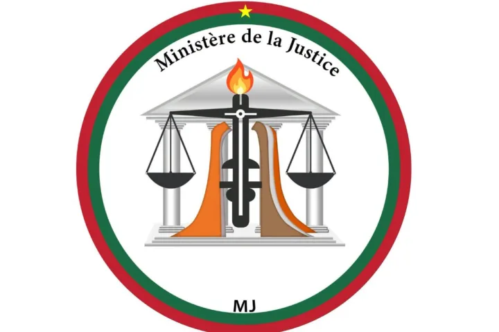 Logo du ministère de la Justice du Burkina Faso