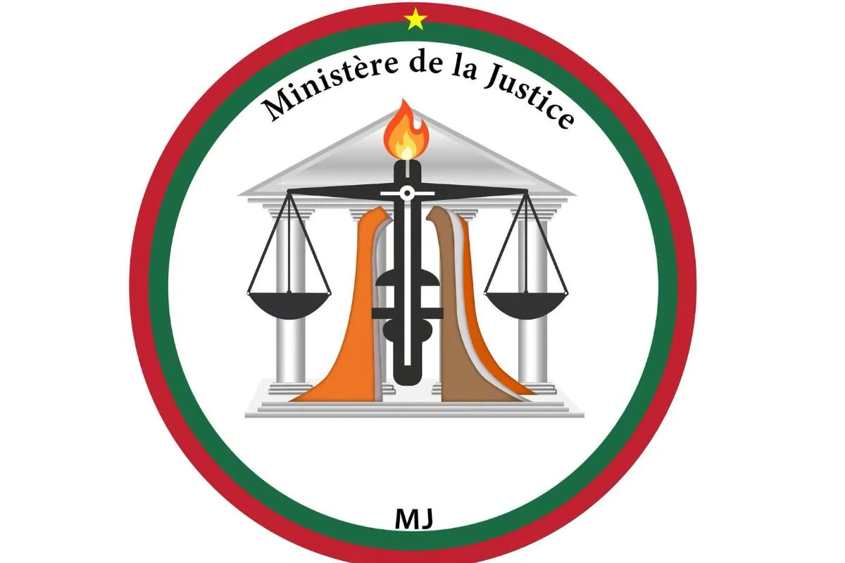 Logo du ministère de la Justice du Burkina Faso