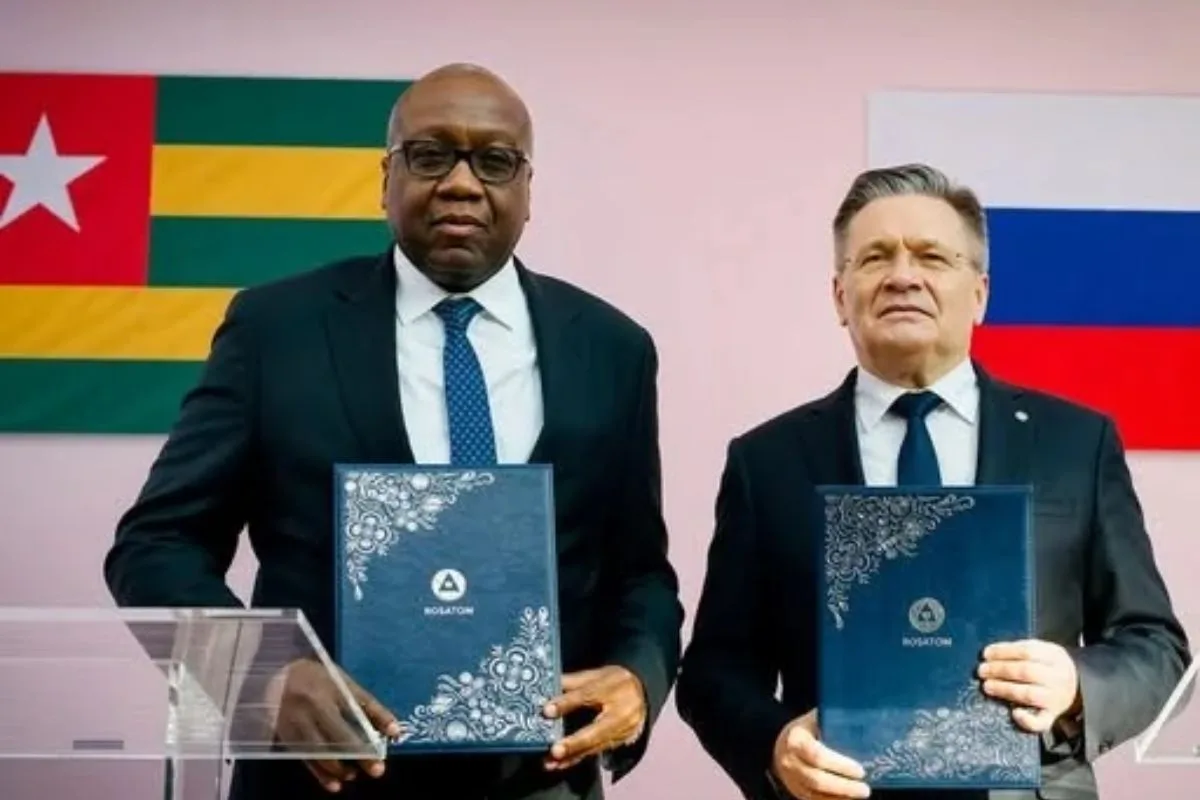 Signature du mémorandum de coopération nucléaire entre le Togo et la société russe Rosatom à Moscou
