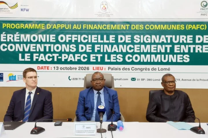 Togo : plus de 5 milliards de FCFA débloqués pour le développement de 35 communes
