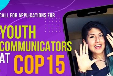 Appel à candidatures des Jeunes communicateurs à la COP15