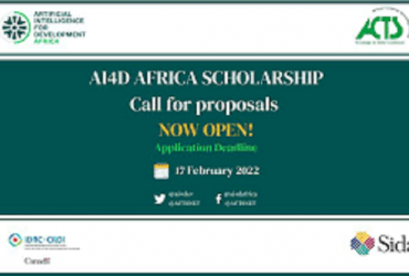 Intelligence artificielle pour le développement en Afrique - Bourses d'études AI4D Afrique 2022