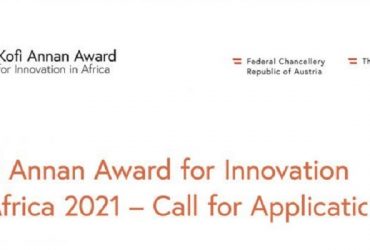 Prix Kofi Annan pour l'innovation en Afrique 2021